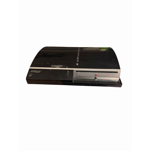 Sony PlayStation 3 Fat PS3 160GB Black Console Gaming System Only CECHP01 - Picture 1 of 6